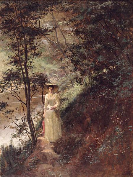 Frederick Mccubbin The Letter china oil painting image